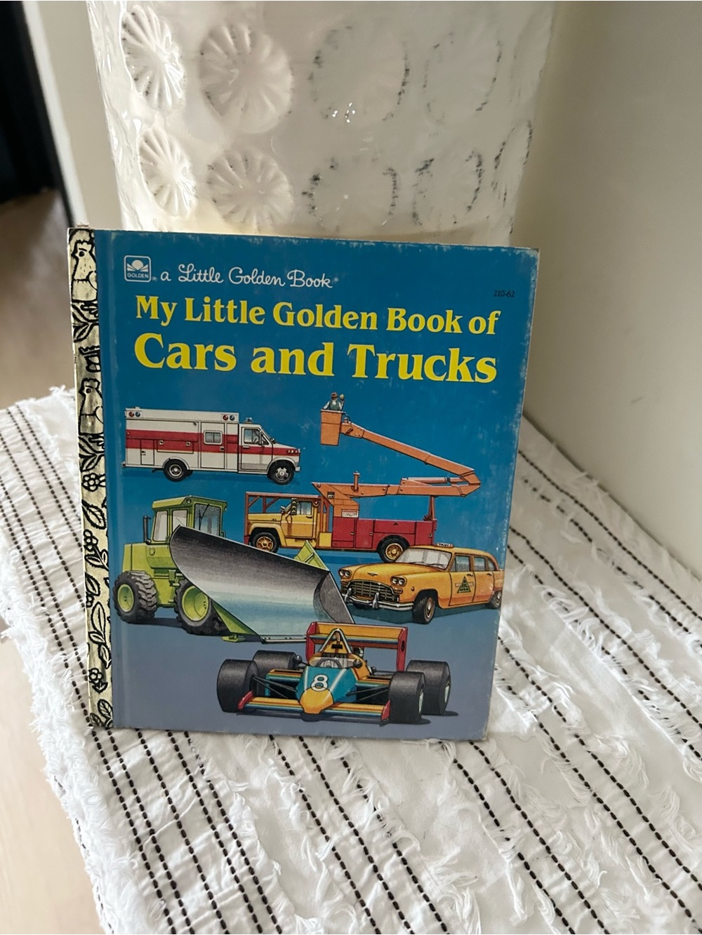 Vintage 1990 Little Golden Book - My Little Golden Book of Cars and Trucks
